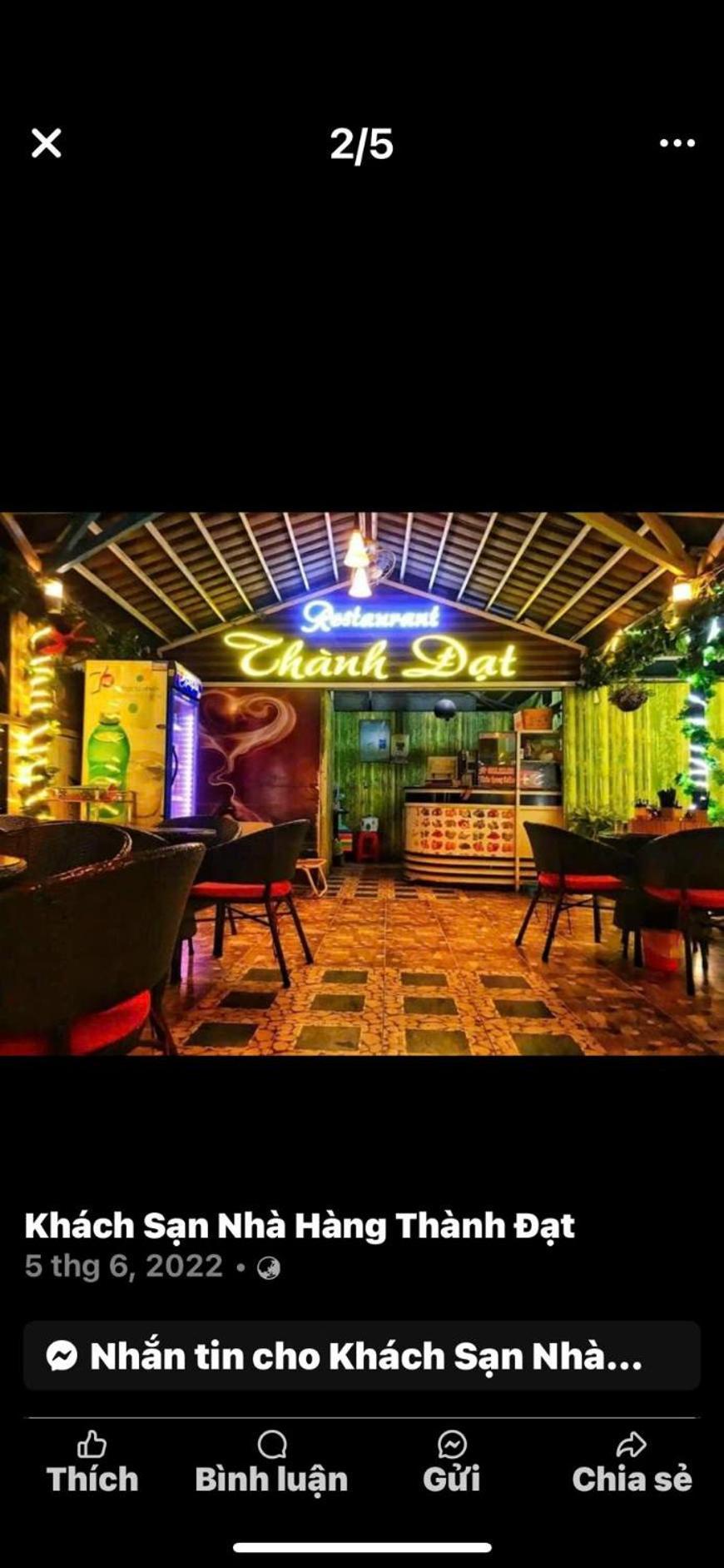 Thanh Dat Hotel Bac Lieu Экстерьер фото